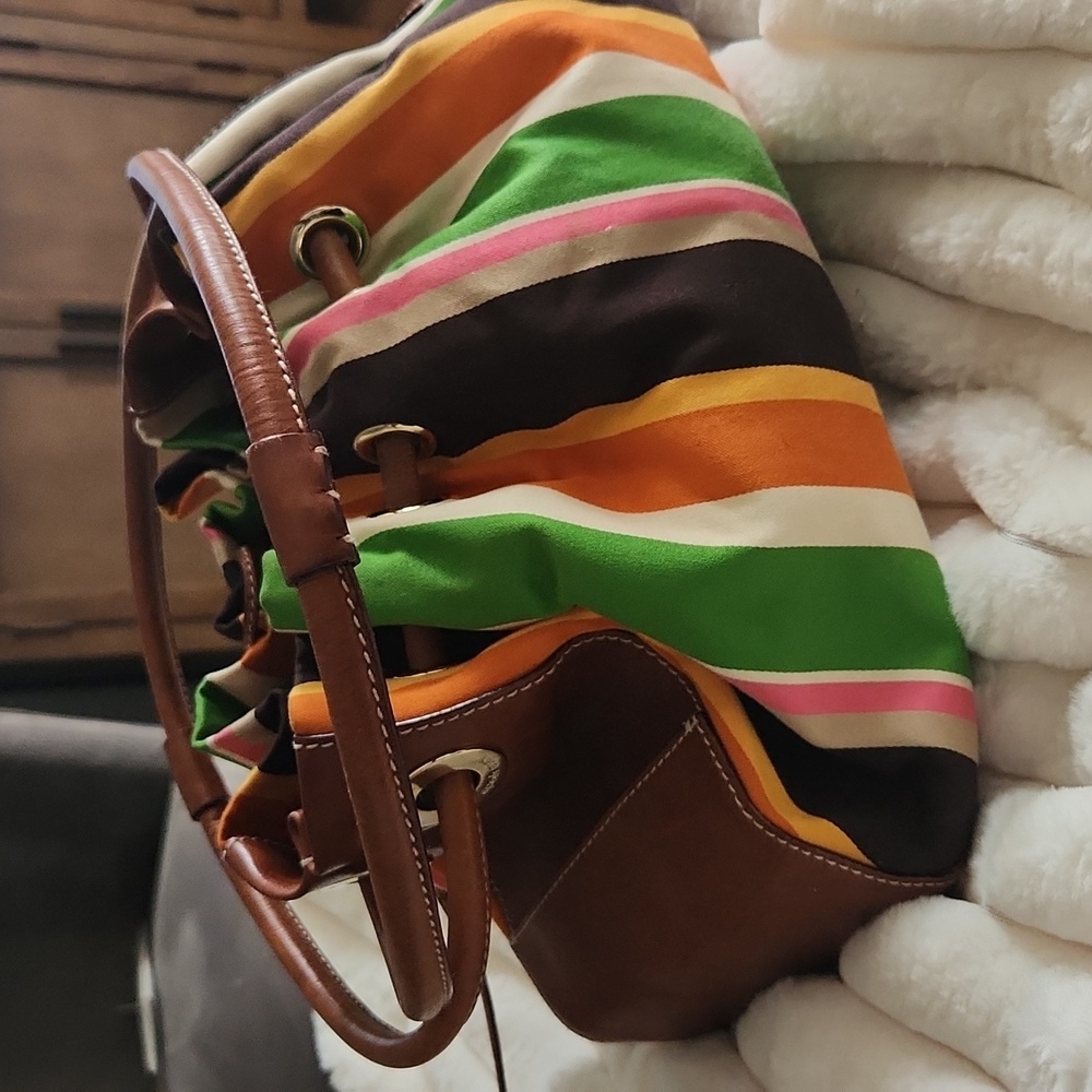 Adorable Kate Spade Stripe bag